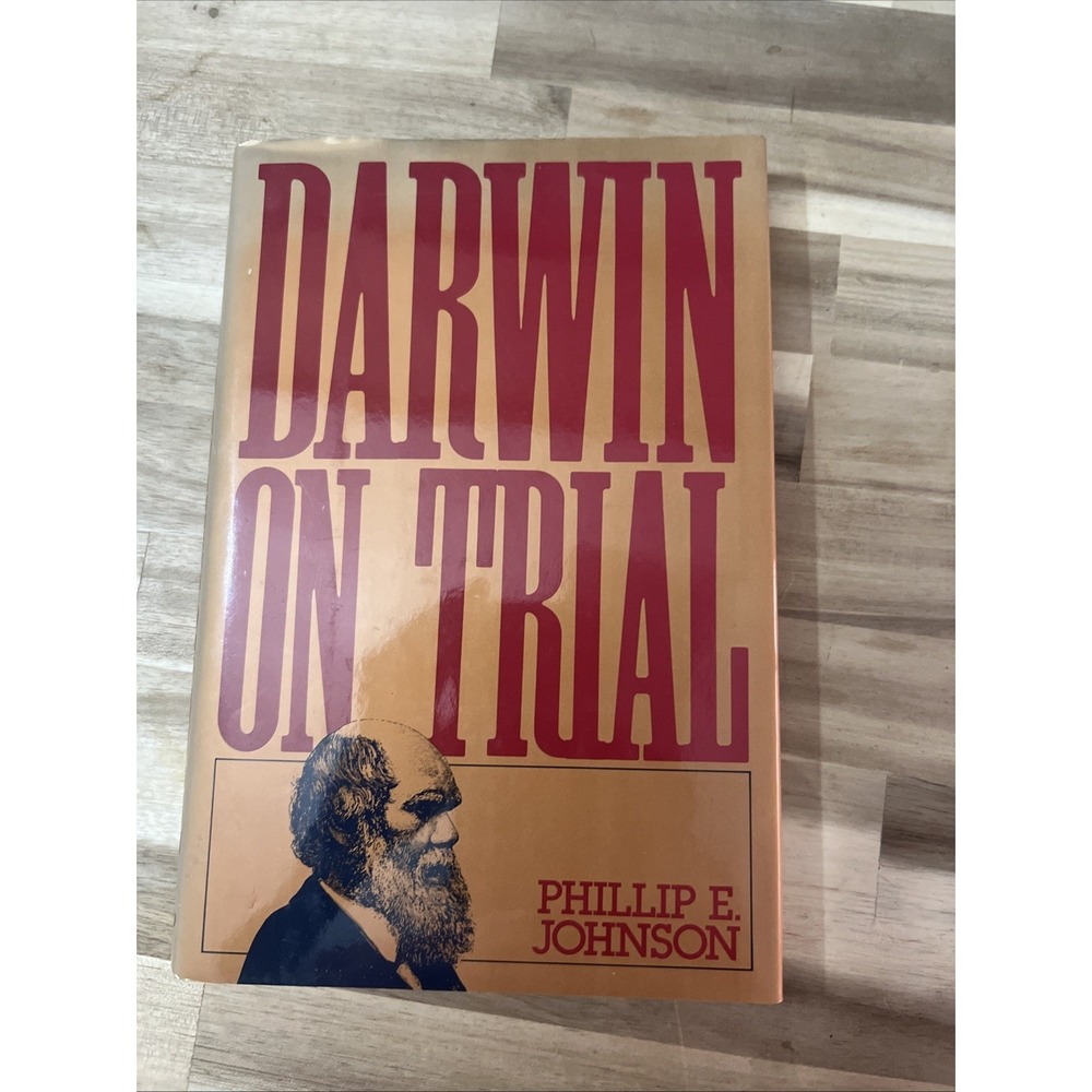 DARWIN ON TRIAL By Phillip E. Johnson‎ - Hardcover **Mint Condition**